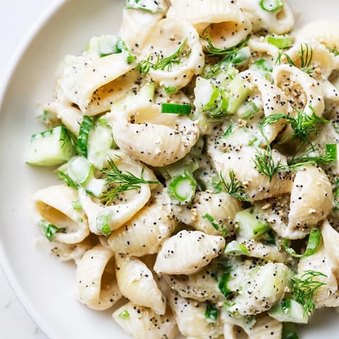 Cucumber Crunch Pasta Salad