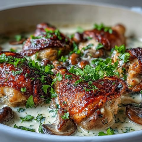 Coq au Vin Rosé simmering in a Dutch oven, with leeks and carrots in a rich, pink-hued French sauce.