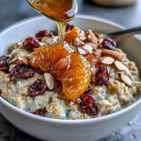 Candied Orange Oatmeal Cranberries Almonds