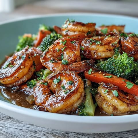 Shrimp Stir-Fry with Vegetables