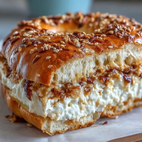 Soft, high-protein bagels made with cottage cheese and self-rising flour, perfect for a quick, healthy breakfast.