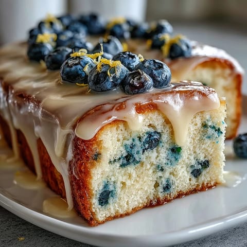Lemon Blueberry Spring Cake #191