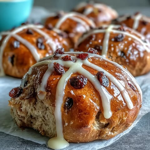 Hot Cross Buns Orange Glaze