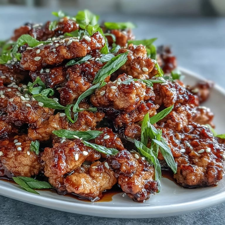 Steaming Korean-Style Ground Turkey piled on fluffy white rice, featuring tender ground turkey and sesame, a perfect easy weeknight meal for the family.