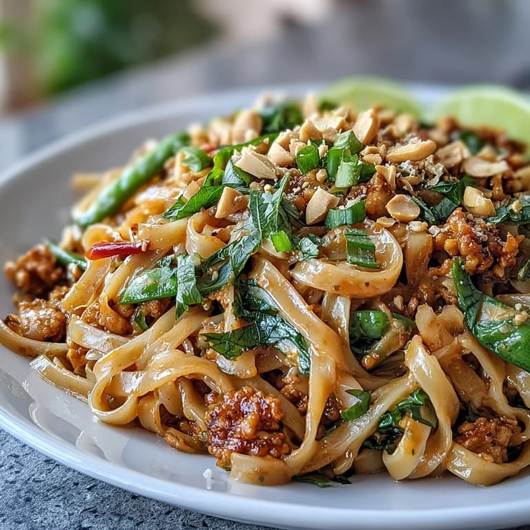 Quick potsticker-style Creamy Thai-Inspired Peanut Noodle Bowls with shredded carrots and green onions, perfect for easy weeknight family meals.