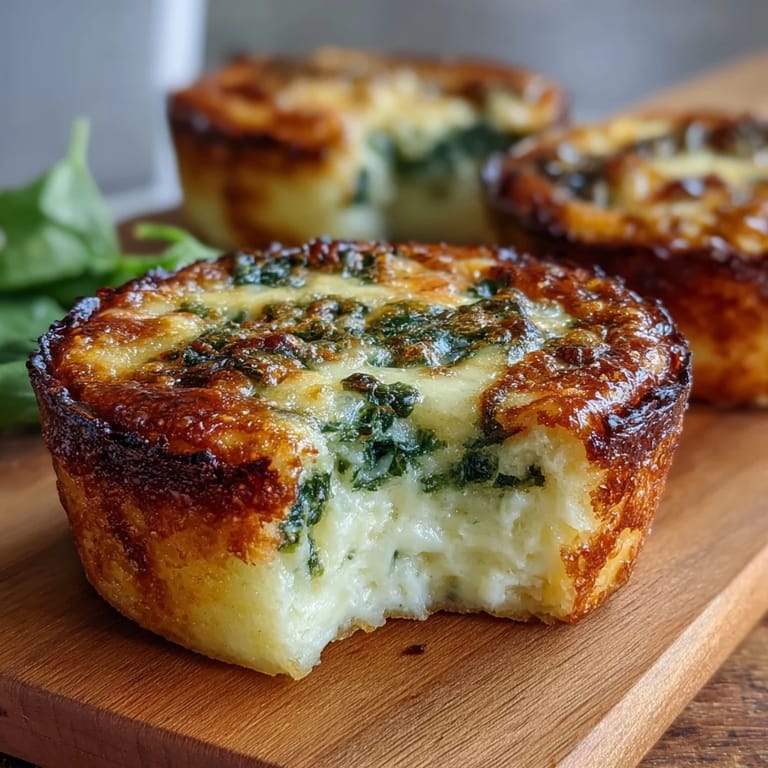 Rich and savory mini quiches with bacon and green onions, ideal for a festive bridal shower brunch spread.