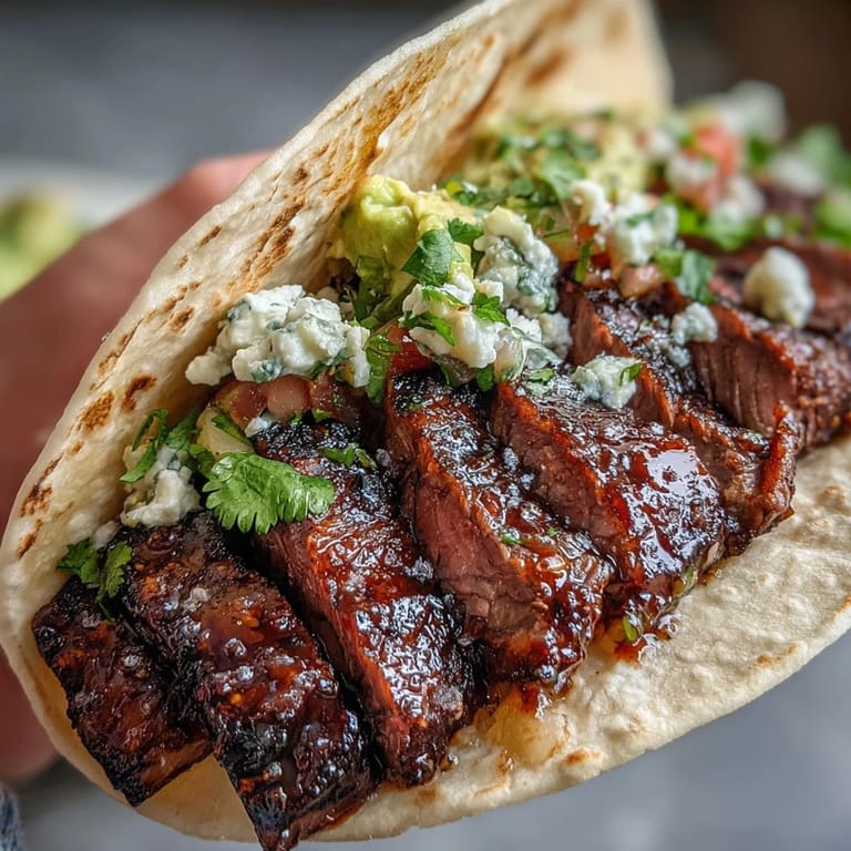 Interactive taco bar featuring juicy carne asada, shredded lettuce, diced tomatoes, and crumbled queso fresco for a vibrant Cinco de Mayo feast.