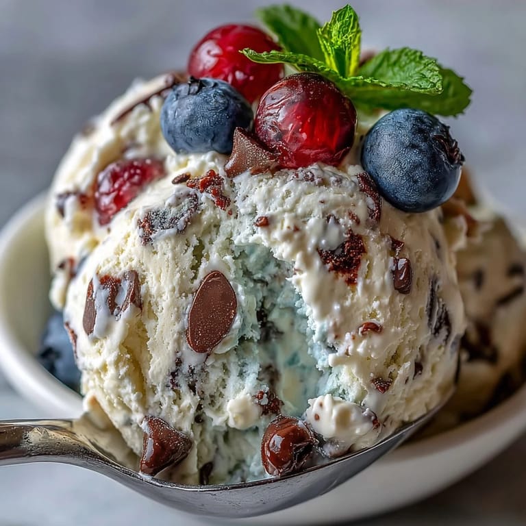 Viral TikTok Cottage Cheese Ice Cream, surprisingly smooth and rich, ready to scoop.
