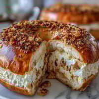 Protein-packed cottage cheese bagels, golden and chewy, topped with everything bagel seasoning and ready to enjoy.