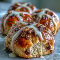 Hot Cross Buns Orange Glaze