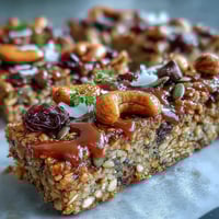 Nut-Free Granola Bars Honey Oats